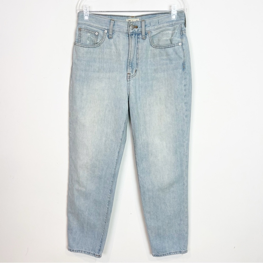 MADEWELL THE PERFECT VINTAGE JEANS LIGHT WASH HIGH RISE WOMENS SZ 29